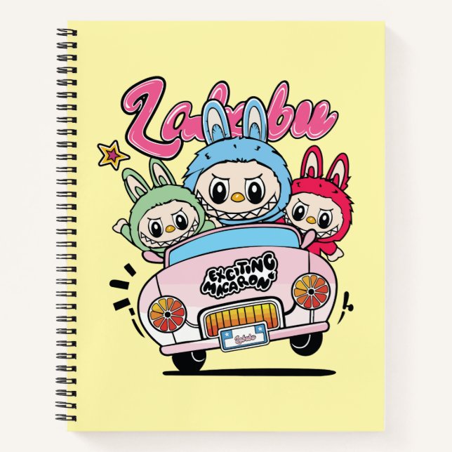 Cute Labubu Notebook (Front)
