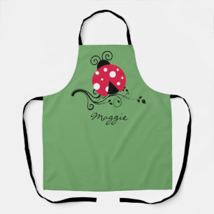 Cute Lady Bug Cuisine personnalisée tablier