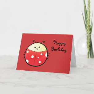 Cute Ladybird Card
