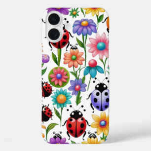 Cute ladybug  iPhone 16 plus case