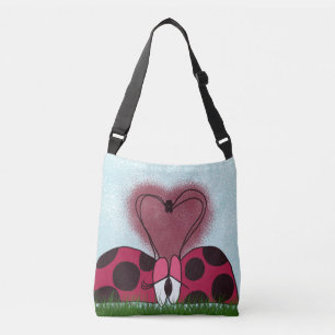 Cute Ladybug Couple Crossbody Bag