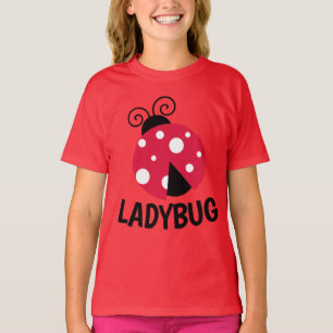 Cute LADYBUG Girls Tees T-Shirts