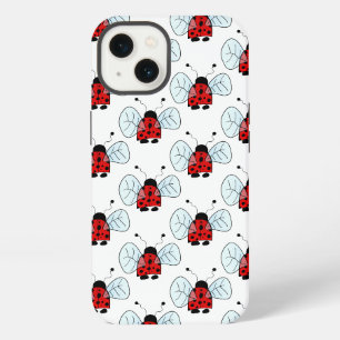 Cute Ladybug Illustration iPhone 13 Case