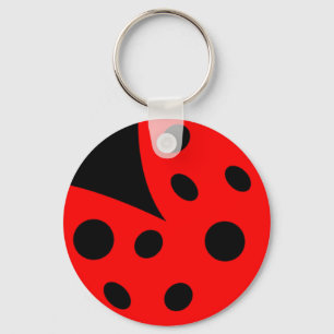 Cute Ladybug Keychain