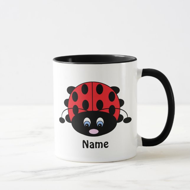 Cute Ladybug Mug (Right)