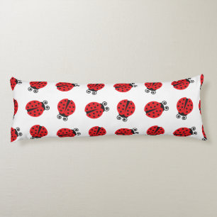 Cute Ladybug Pattern Body Pillow