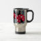 Cute Ladybug Red White Blue Stripes Pattern
