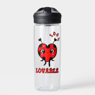 Cute ladybug  water bottle