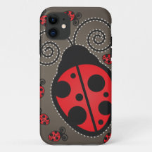 Cute Ladybugs iPhone 5 Case-Mate Barely There