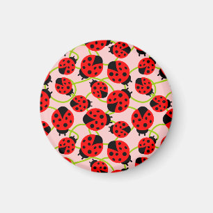 Cute Ladybugs Magnet