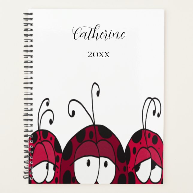 Cute Ladybugs Planner (Front)