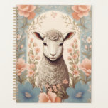 Cute Lamb Delicate Pastel Floral Planner<br><div class="desc">Stay organized in the sweetest way with this Cute Lamb Delicate Pastel Floral Planner, featuring an adorable lamb surrounded by delicate pastel flowers. The soft colour palette and dreamy floral details create a calming, cheerful design that makes planning your days feel enjoyable and inspiring. Perfect for scheduling, goal setting, journalling,...</div>