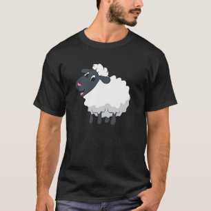 Cute Lamb Girl Just A Girl Who Loves Lambs Farmer T-Shirt