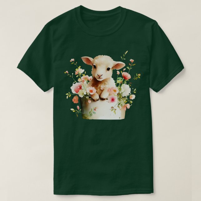 Cute lamb T-Shirt (Design Front)