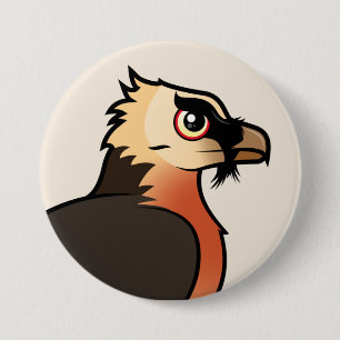 Cute Lammergeier 3 Inch Round Button