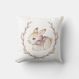 Cute lapin Coussin de Pâques