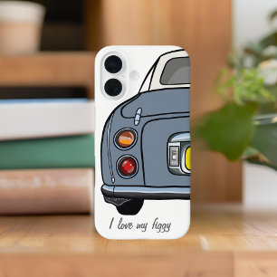 Cute Lapis Grey Figaro Love My Figgy Figarations iPhone 16 Case