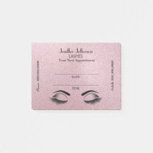 Cute Lashes Appointment Post-it® Notes
