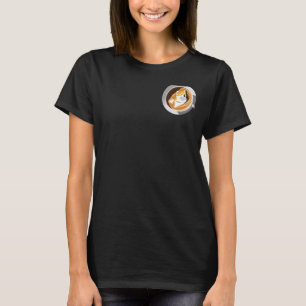 Cute Latte of Shiba Inu T-Shirt