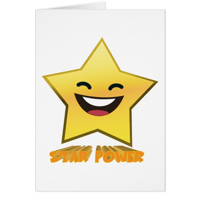 Cute Laughing Smiling Star Power (Front)