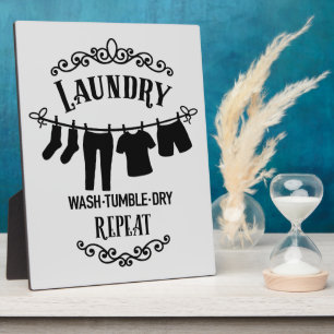 cute laundry room decor plaque