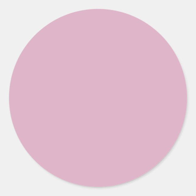 Cute Lavender Pink Sticker (Front)