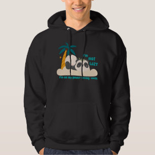 Cute lazy panda hoodie