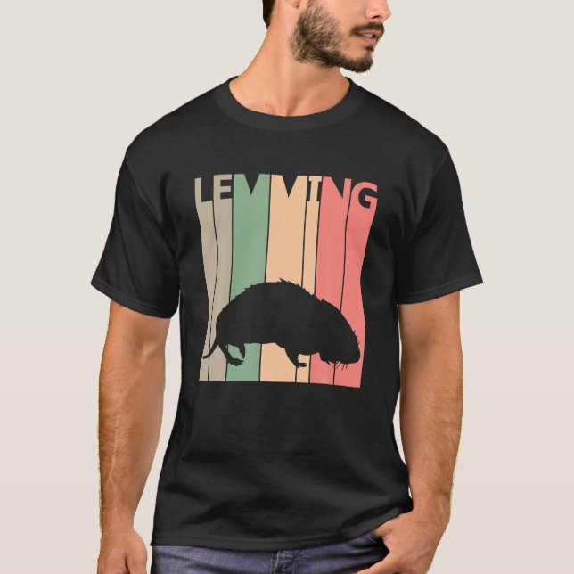 Cute Lemming Animal T-Shirt (Front)