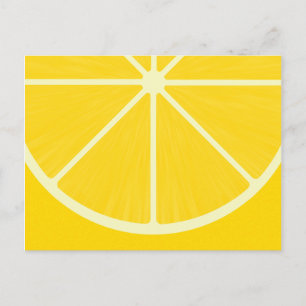 Cute Lemon Postcard