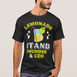 Cute Lemonade Stand Founder and CEO Lemon Juice Bu T-Shirt