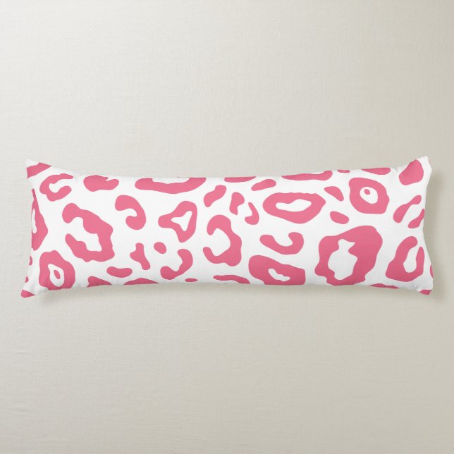 Cute Leopard Print Body Pillow (Front)