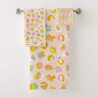 Cute Leopard Print Cheetah Spots Pattern Pink