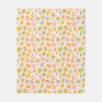 Cute Leopard Print Cheetah Spots Pattern Pink 