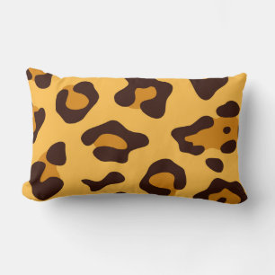 Cute Leopard Print Lumbar Pillow