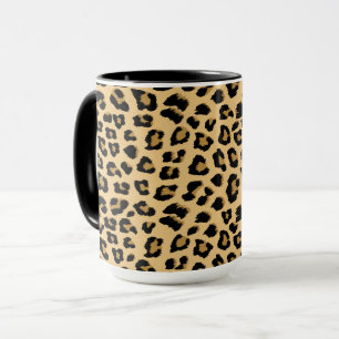 Cute Leopard Print Pattern Mug