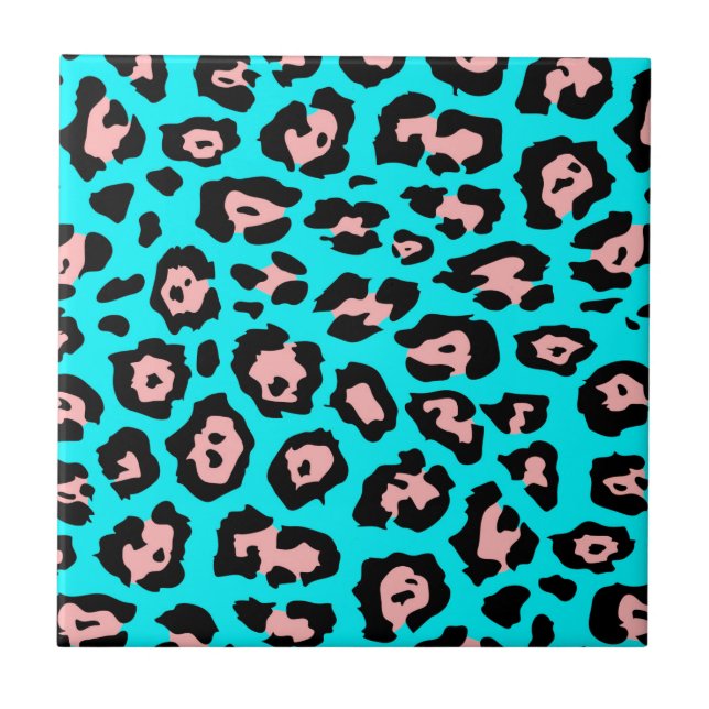 Cute Leopard Print Tile (Front)