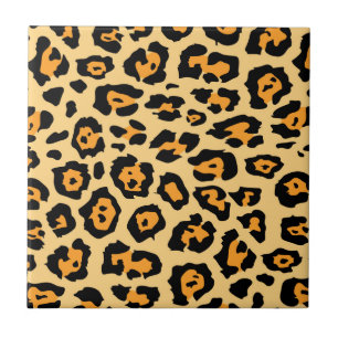 Cute Leopard Print Tile