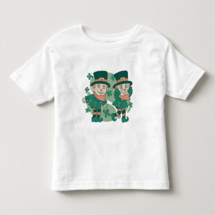 CUTE LEPRECHAUN GRIDDY DANCE ST PATRICKS DAY 2023 TODDLER T-SHIRT