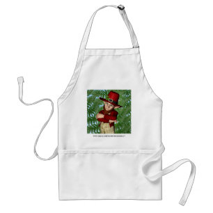 Cute Leprechaun Shamrock Irish Folklore Art Standard Apron