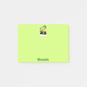 Cute Leprechaun St. Patty's Day Post-it Notes