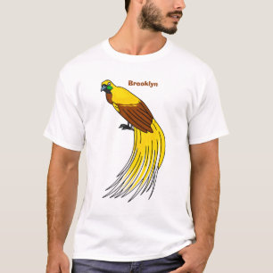 Cute lesser bird of paradise illustration T-Shirt