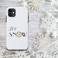 Cute Let it Snow Snowman