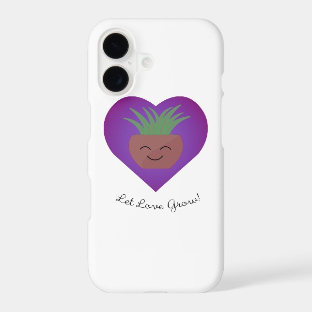Cute Let Love Grow Aloe (Back)
