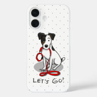 Cute Let's Go! Jack Russell Terrier (tri-colour 1)