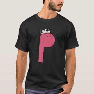 Cute Letter P Alphabet Lore   T-Shirt