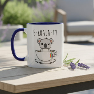 Cute LGBTQ Koala Rainbow Pride Equality Mug