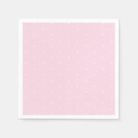 Cute light pink white tiny polka dots cute paper