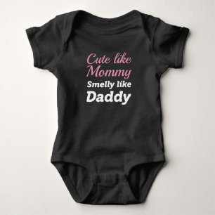 Cute Like Mommy Baby Bodysuit