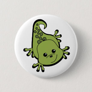 Cute Lil' Lizard 2 Inch Round Button