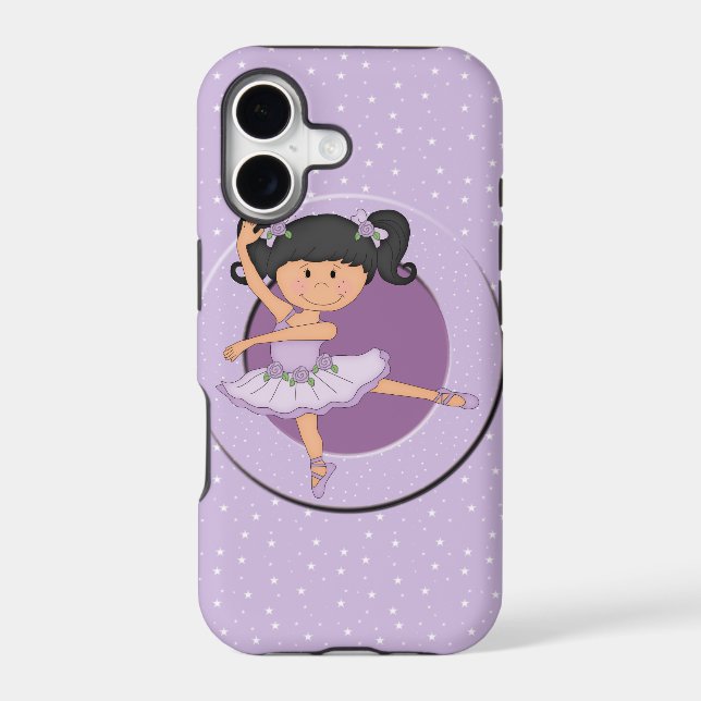 Cute Lilac Ballerina 1 (Back)